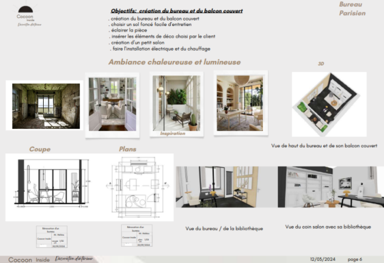 Création d'un bureau